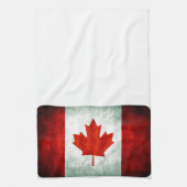 Linge De Cuisine Drapeau canadien en détresse (Vertical)