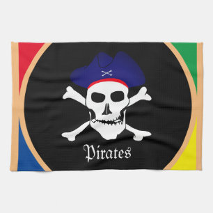 Linge De Cuisine Drapeau Captain & Pirates - Île aux trésors/enfant