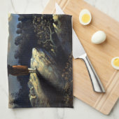 Linge De Cuisine Drapeau céleste américain dans le ciel, Guerre civ (Quart Plié)