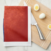 Linge De Cuisine Drapeau Chili ; (Quart Plié)
