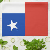 Linge De Cuisine Drapeau chilien patriotique (Plié)