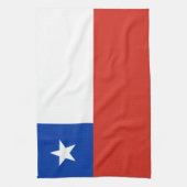 Linge De Cuisine Drapeau chilien patriotique (Vertical)