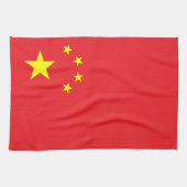 Linge De Cuisine Drapeau chinois (Horizontal)