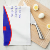 Linge De Cuisine Drapeau chrétien inspiré (Quart Plié)