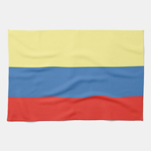 Linge De Cuisine Drapeau Colombie (Horizontal)
