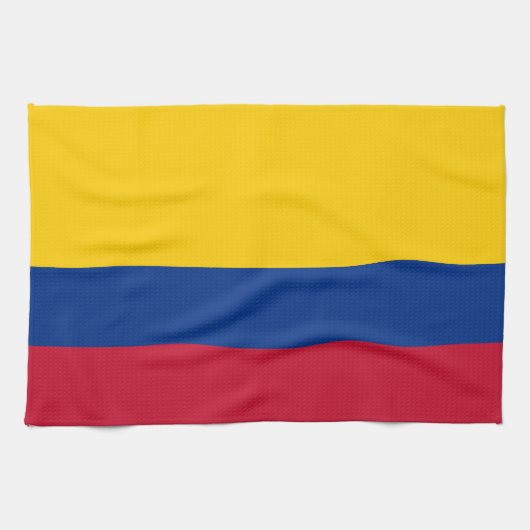 Linge De Cuisine Drapeau Colombie (Horizontal)