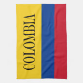 Linge De Cuisine Drapeau Colombie - Bandera De Colombia (Vertical)