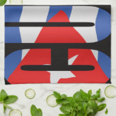 Linge De Cuisine Drapeau cubain (Plié)