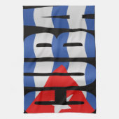 Linge De Cuisine Drapeau cubain (Vertical)