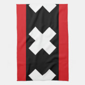 Linge De Cuisine Drapeau d'Amsterdam (Vertical)