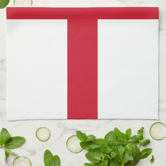 Linge De Cuisine Drapeau d'Angleterre (Plié)