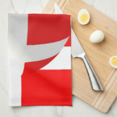 Linge De Cuisine Drapeau danois (Quart Plié)