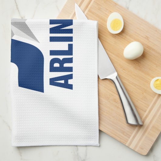 Linge De Cuisine Drapeau d'Arlington, Texas Kitchen Towel (Quart Plié)