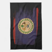 Linge De Cuisine Drapeau de Belize (Vertical)