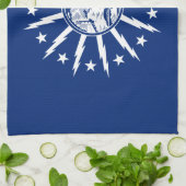 Linge De Cuisine Drapeau de Buffalo, New York (Plié)