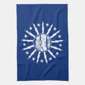 Linge De Cuisine Drapeau de Buffalo, New York (Vertical)