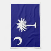 Linge De Cuisine Drapeau de Caroline du Sud (Vertical)