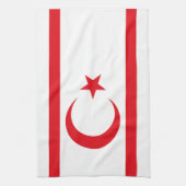 Linge De Cuisine Drapeau de Chypre du Nord (Vertical)
