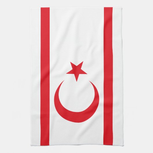 Linge De Cuisine Drapeau de Chypre du Nord (Vertical)