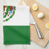 Linge De Cuisine Drapeau de Cinco de Mayo au Mexique (Quart Plié)