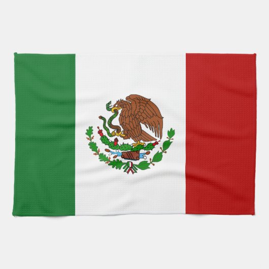 Linge De Cuisine Drapeau de Cinco de Mayo au Mexique (Horizontal)