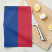 Linge De Cuisine Drapeau de Colombie (Quart Plié)