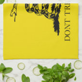 Linge De Cuisine Drapeau de crotale de Gadsden : Guerre révolutionn (Plié)