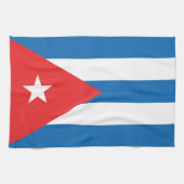 Linge De Cuisine Drapeau de Cuba (Horizontal)