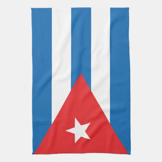 Linge De Cuisine Drapeau de Cuba (Vertical)