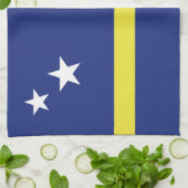 Linge De Cuisine Drapeau de Curaçao (Plié)
