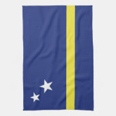 Linge De Cuisine Drapeau de Curaçao (Vertical)