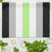 Linge De Cuisine Drapeau de fierté agender (Plié)