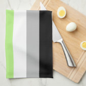 Linge De Cuisine Drapeau de fierté agender (Quart Plié)