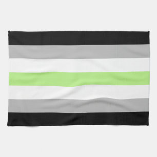 Linge De Cuisine Drapeau de fierté agender