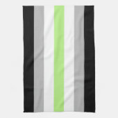 Linge De Cuisine Drapeau de fierté agender (Vertical)