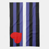 Linge De Cuisine Drapeau de fierté cuir (Vertical)