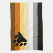 Linge De Cuisine Drapeau de fierté des Ours (Vertical)