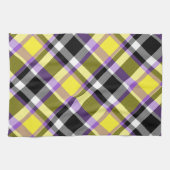 Linge De Cuisine Drapeau de fierté éclectique boho non binaire à ca (Horizontal)