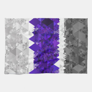 Linge De Cuisine Drapeau de fierté Greygender Boho Géométrique Mod