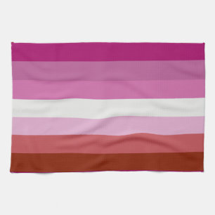 Linge De Cuisine Drapeau de fierté lesbienne (Origine)