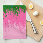 Linge De Cuisine Drapeau de fierté omniromantique abstrait ondulé t (Quart Plié)