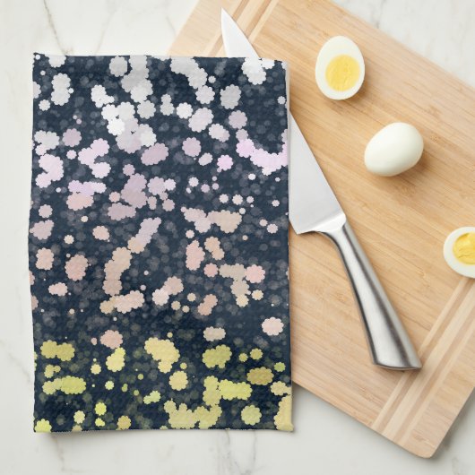 Linge De Cuisine Drapeau de fierté Pangender Boho Rétro Mignon Exce (Quart Plié)
