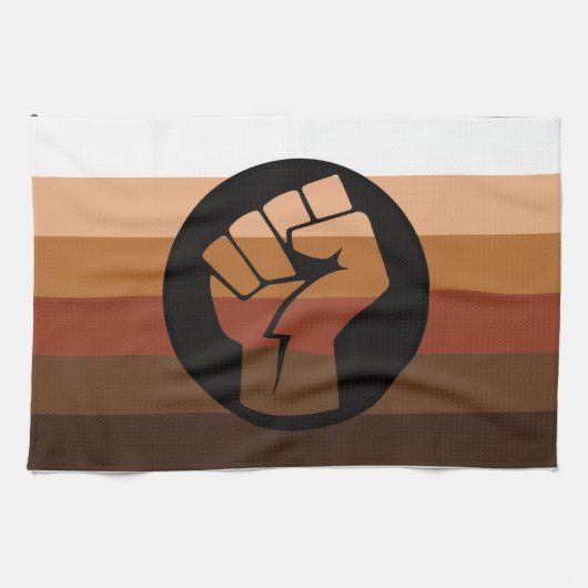 Linge De Cuisine Drapeau de fierté POC (Horizontal)