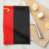 Linge De Cuisine Drapeau de fierté polyamoureuse (Quart Plié)