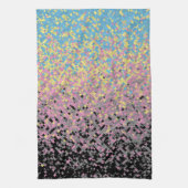 Linge De Cuisine Drapeau de fierté polygender pixelisé funky tripan (Vertical)