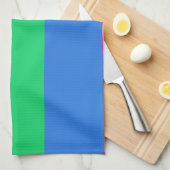 Linge De Cuisine Drapeau de fierté polysexuelle (Quart Plié)
