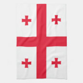 Linge De Cuisine Drapeau de Géorgie (Vertical)