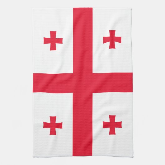 Linge De Cuisine Drapeau de Géorgie (Vertical)