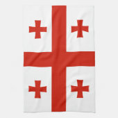 Linge De Cuisine Drapeau de Géorgie (Vertical)
