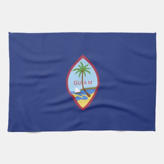 Linge De Cuisine Drapeau de Guam (Horizontal)